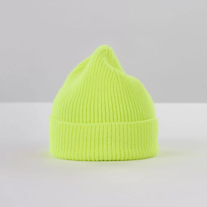 BEANIE | FLUO YELLOW LE BONNET