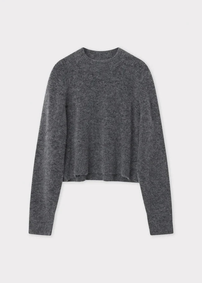 BECK KNIT | MEDIUM GREY MELANGE DAY BIRGER AND MIKKELSEN