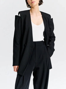 Boss blazer with cut out shoulders from Chptr.s
