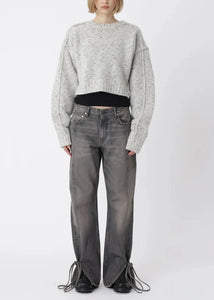 BELA KNIT SWEATER |  WHITE COMB WON HUNDRED
