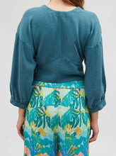 Load image into Gallery viewer, MALTA BLOUSE | TEAL GREEN SUITE13LAB
