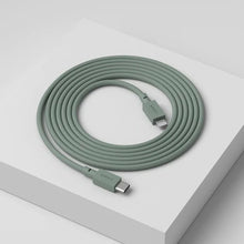 Load image into Gallery viewer, CABLE 1 USB-C TO LIGHTNING 2M | OAK GREEN AVOLT