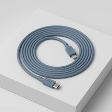 Charger l&#39;image dans la galerie, CABLE 1 USB-C TO LIGHTNING 2M | SHARK BLUE AVOLT