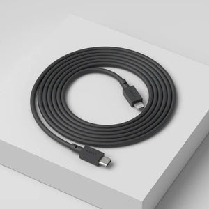 CABLE 1 USB-C TO LIGHTNING 2M | STOCKHOLM BLACK AVOLT