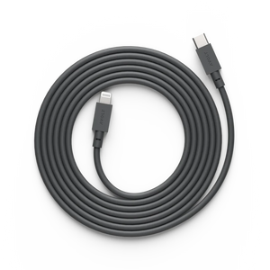 CABLE 1 USB-C TO LIGHTNING 2M | STOCKHOLM BLACK AVOLT