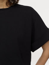Load image into Gallery viewer, TURN UP T-SHIRT | BLACK CLOSED