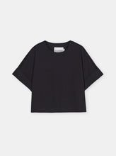 Load image into Gallery viewer, TURN UP T-SHIRT | BLACK CLOSED