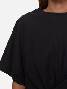JERSEY WRAP DRESS | BLACK CLOSED