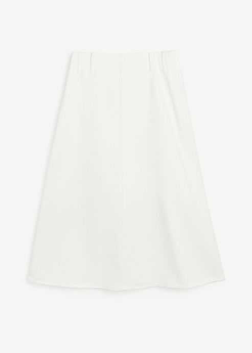 CARLAS SKIRT | SOFT WHITE BY MALENE BIRGER