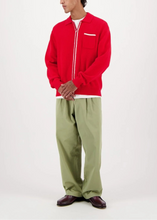 Load image into Gallery viewer, PLUME ZIP KNIT | RED CASTART