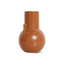 Load image into Gallery viewer, CERAMIC VASE | CARAMEL (S) HK LIVING