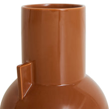 Load image into Gallery viewer, CERAMIC VASE | CARAMEL (S) HK LIVING