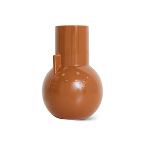 CERAMIC VASE | CARAMEL (S) HK LIVING