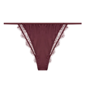 CHARLOTTE BRIEF | BURGUNDY LOVE STORIES INTIMATES