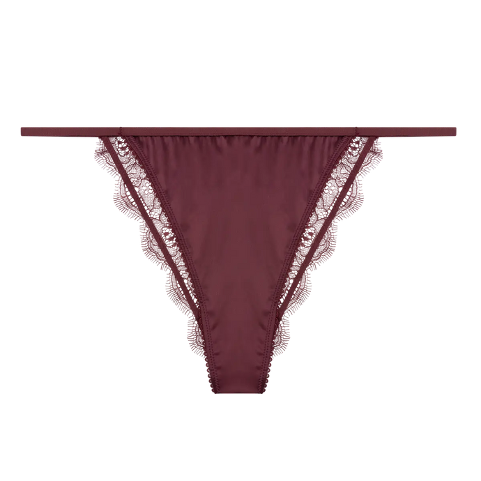 CHARLOTTE BRIEF | BURGUNDY LOVE STORIES INTIMATES