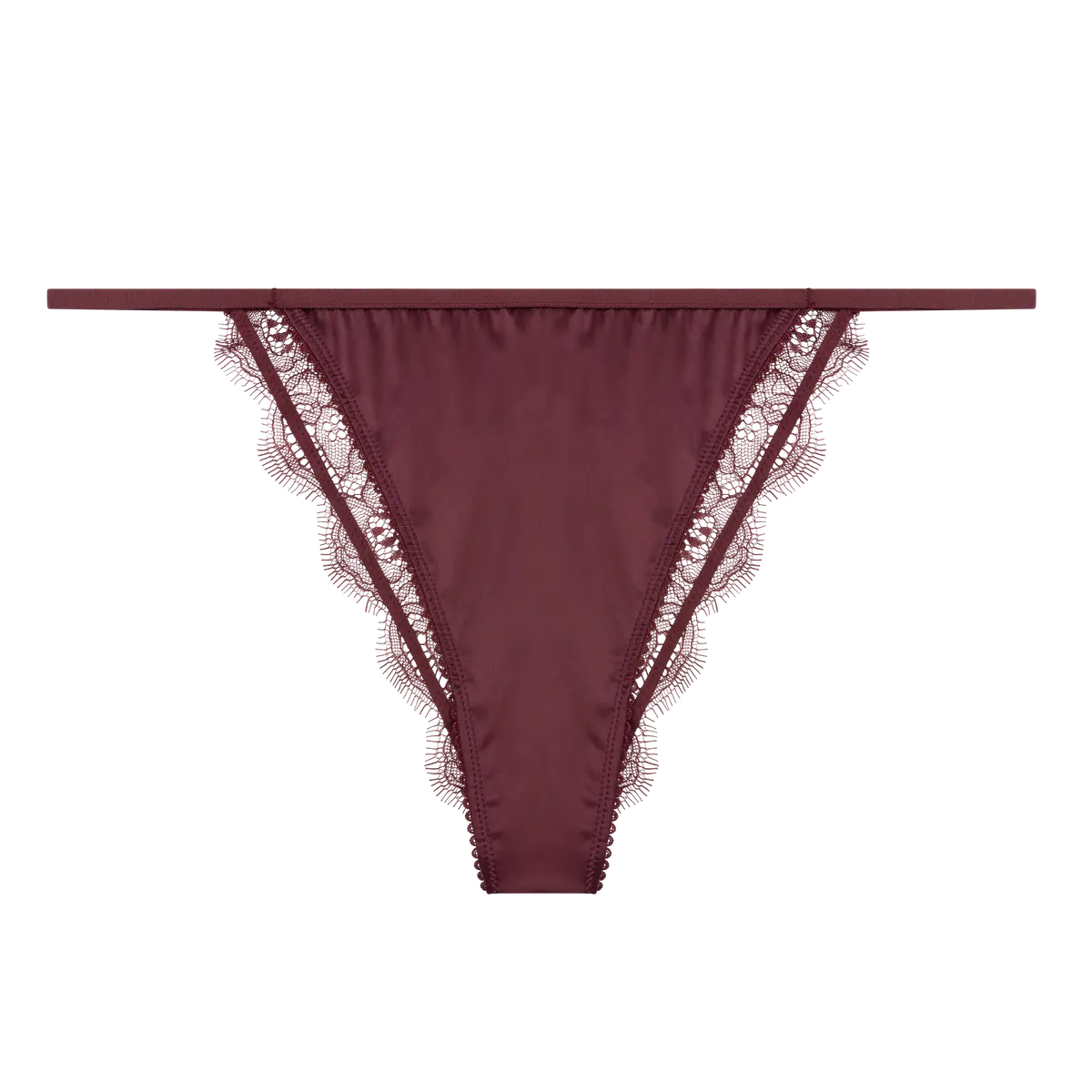 CHARLOTTE BRIEF | BURGUNDY LOVE STORIES INTIMATES