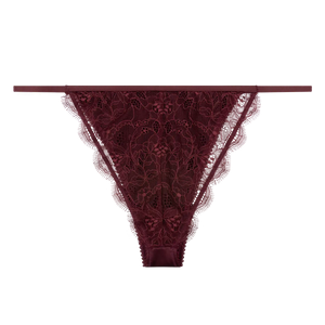 CHARLOTTE BRIEF | BURGUNDY LOVE STORIES INTIMATES