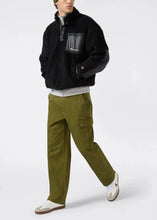 Load image into Gallery viewer, POLAR TEDDY HALF-ZIP TOP | BLACK CHAMPION