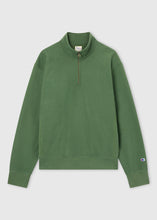 Load image into Gallery viewer, HALF ZIP SWEATSHIRT | GREEN