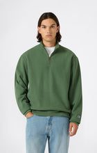Load image into Gallery viewer, HALF ZIP SWEATSHIRT | GREEN