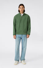 Load image into Gallery viewer, HALF ZIP SWEATSHIRT | GREEN
