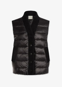 COLWYN COMBO BOXY GILET | BLACK VARLEY