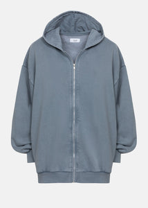 COOPER OVERSIZED HOODIE WITH ZIP | VINTAGE GREY