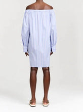 Load image into Gallery viewer, COURAGE DRESS | BLUE STRIPE CHPTR.S