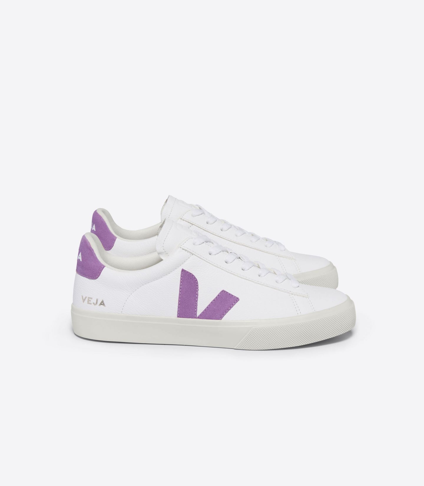 CAMPO CHROMEFREE LEATHER | WHITE MULBERRY VEJA