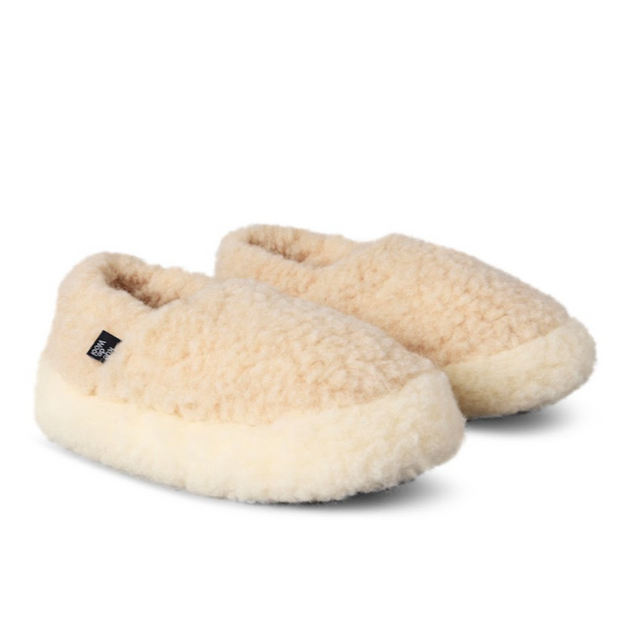 NORDIC SLIPPER V2 | DESERT BROWN/NATURAL RUE DE WOOL