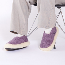Load image into Gallery viewer, NORDIC SLIPPER V2 | LAVENDER LILAC/NATURAL RUE DE WOOL