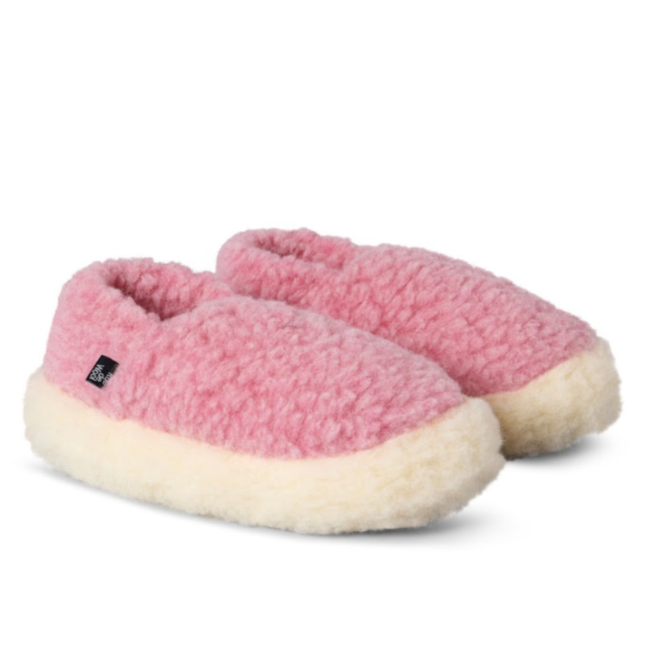 NORDIC SLIPPER V2 | FLAMINGO PINK/NATURAL RUE DE WOOL