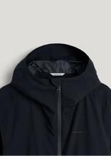Load image into Gallery viewer, WAY PONCHO PARKA | BLACK TRETORN