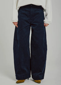 CASANDRA CORDUROY PANTS NAVY NORR
