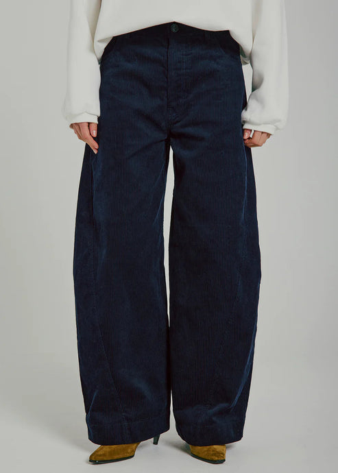 CASANDRA CORDUROY PANTS NAVY NORR