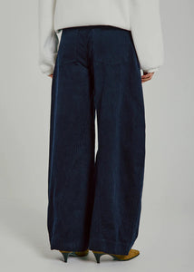 CASANDRA CORDUROY PANTS NAVY NORR