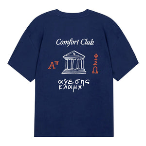 PARTHENON TEE | MEDIEVAL BLUE COMFORT CLUB