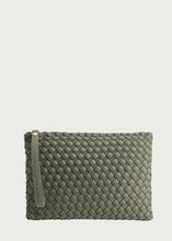 Load image into Gallery viewer, MARREA CLUTCH | DARK OLIVIA MARREA