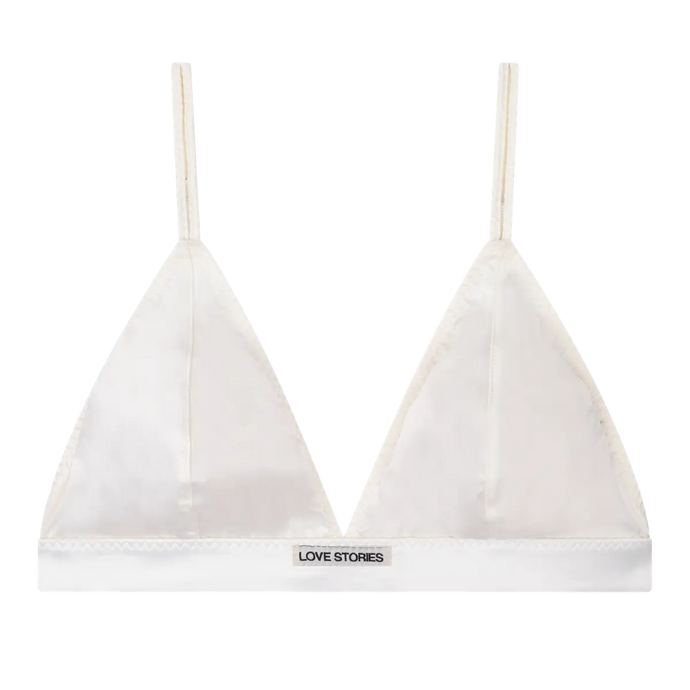 DARLING SPORTY BRALETTE | OFF WHITE LOVE STORIES INTIMATES