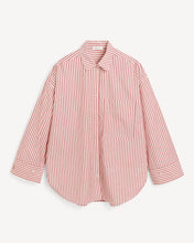 Charger l&#39;image dans la galerie, DERRIS SHIRT | RED WHITE STRIPES BY MALENE BIRGER