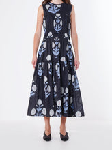 Charger l&#39;image dans la galerie, TRIPLE GATHERED DRESS | BLUE EMIN &amp; PAUL