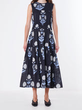 Load image into Gallery viewer, TRIPLE GATHERED DRESS | BLACK FLORAL EMIN &amp; PAUL
