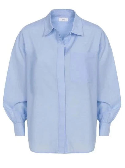 DADDY SHIRT | CHAMBRAY LIGHT BLUE AME