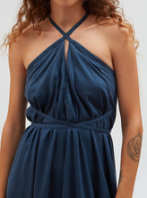 Load image into Gallery viewer, MP LONG TENCEL ONE SIZE DRESS | BLUE NIGHT SUITE13LAB