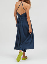 Load image into Gallery viewer, MP LONG TENCEL ONE SIZE DRESS | BLUE NIGHT SUITE13LAB