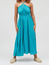 Load image into Gallery viewer, MP LONG TENCEL ONE SIZE DRESS | TURQUOISE SUITE13LAB
