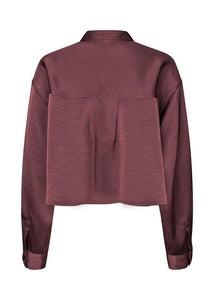 EMELE-M SHIRT | BURGUNDY MBYM