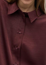 Charger l&#39;image dans la galerie, EMELE-M SHIRT | BURGUNDY MBYM