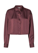 Charger l&#39;image dans la galerie, EMELE-M SHIRT | BURGUNDY MBYM