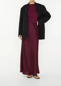 EVE'CL SKIRT | BURGUNDY CLUB L'AVENIR